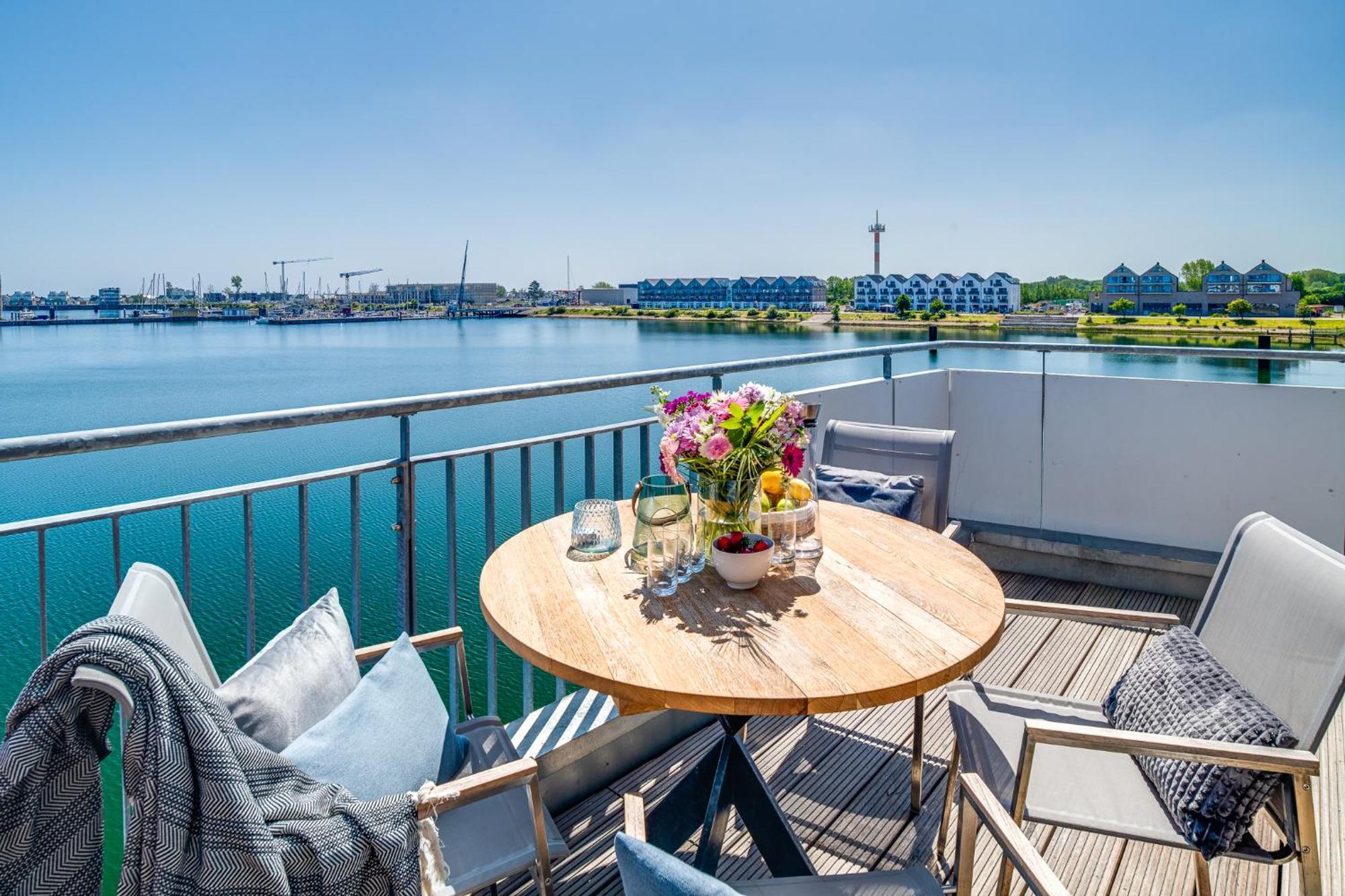 Sea Apartment Mojo- Meerblick, Infrarotauna, Terrasse Olpenitz Buitenkant foto